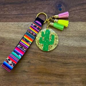 Cactus Keychain